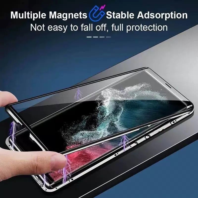 🌟Magnetic Tempered Glass Double Sided Phone Case Magnetic Tempered Glass Double Sided Phone Case Ultimate protection highlights premium🌟