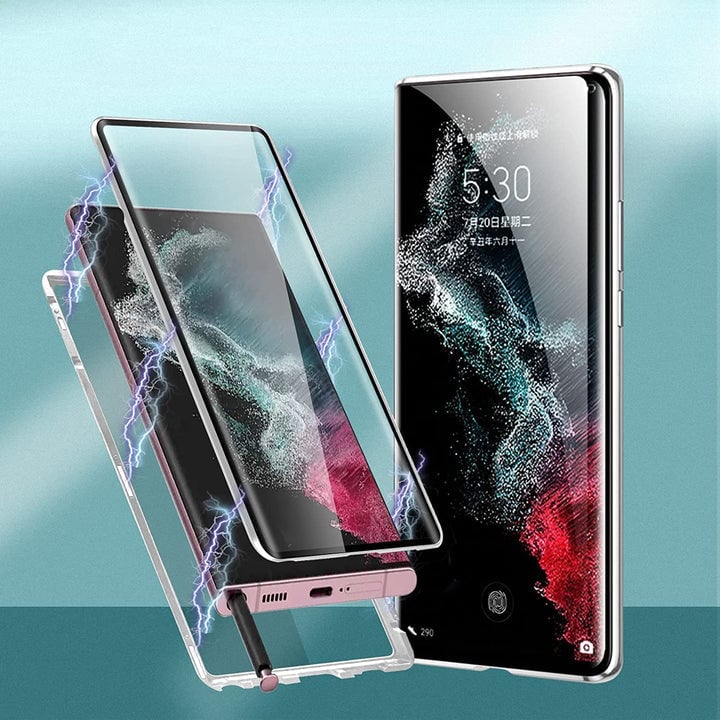 🌟Magnetic Tempered Glass Double Sided Phone Case Magnetic Tempered Glass Double Sided Phone Case Ultimate protection highlights premium🌟