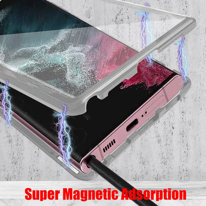 🌟Magnetic Tempered Glass Double Sided Phone Case Magnetic Tempered Glass Double Sided Phone Case Ultimate protection highlights premium🌟